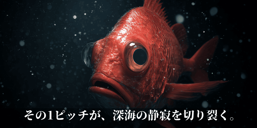 その１ピッチが深海の静寂を切り裂く